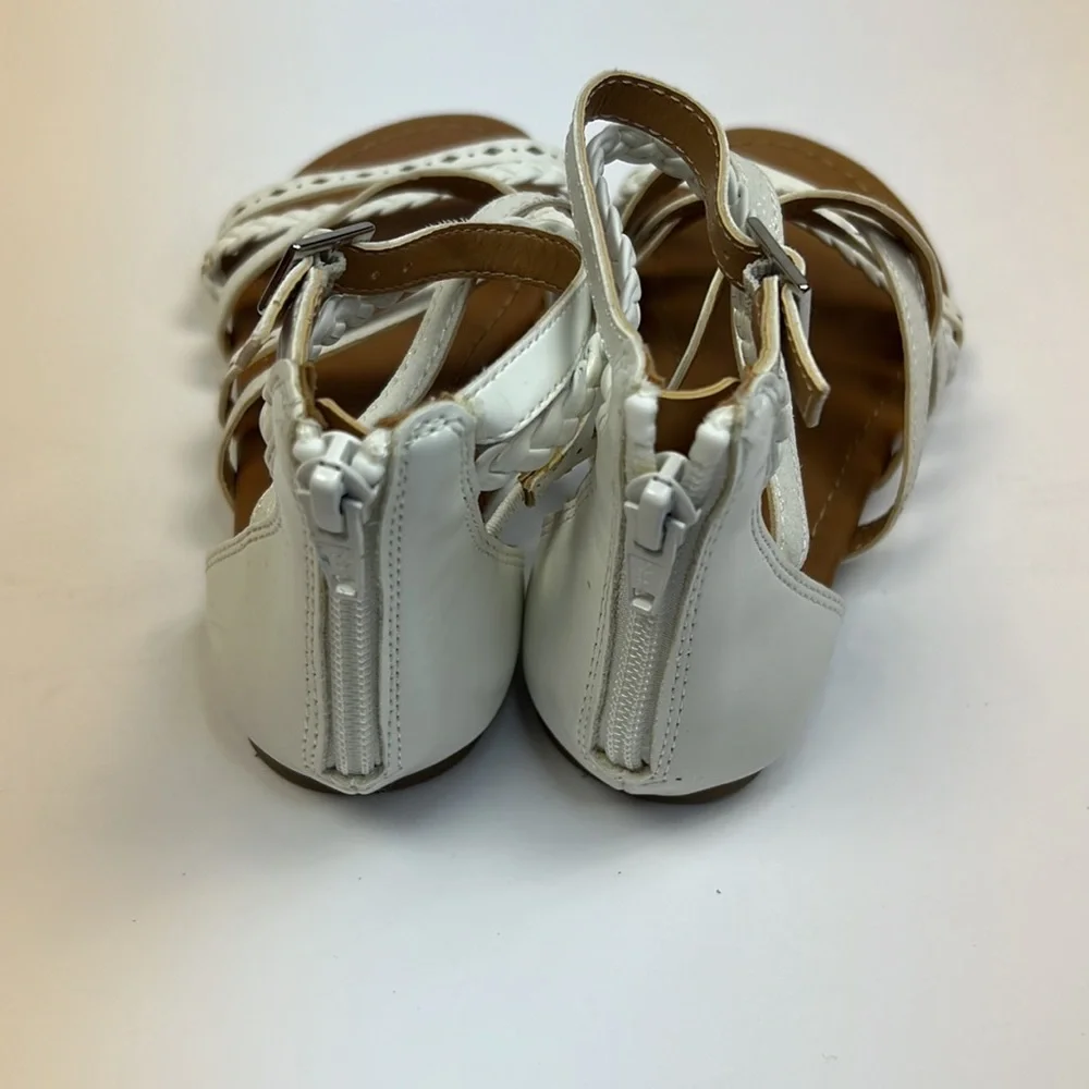 SO White girls sandals size 13m